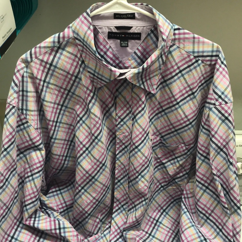 Vintage Tommy Hilfiger long sleeve button down EUC